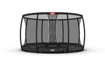 BERG Champion Inground 380 grey + Safety net Deluxe