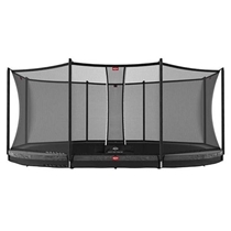 BERG Grand Favorit inground 520 grey + Safety net Comfort.