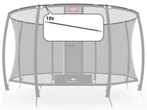 Glasfiberring til Safety net BERG deluxe 330