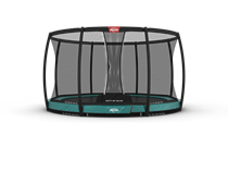 BERG Champion Inground 380 green + Safety net Deluxe