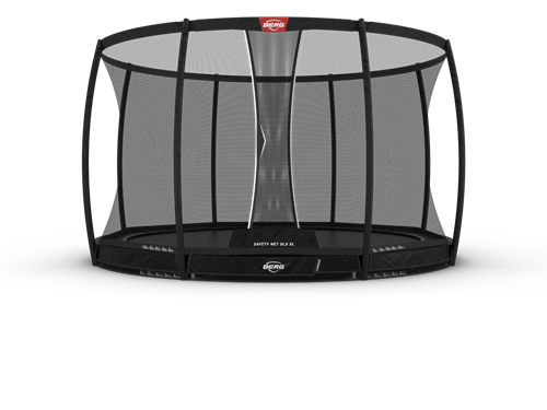 BERG Champion Inground 430 black + Safety net Deluxe XL