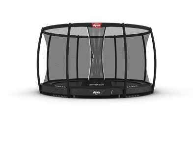 BERG Champion Inground 380 grey + Safety net Deluxe