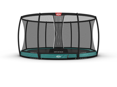 BERG Champion Inground 430 green + Safety net Deluxe