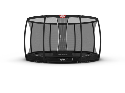 BERG Champion Inground 380 black + Safety net Deluxe