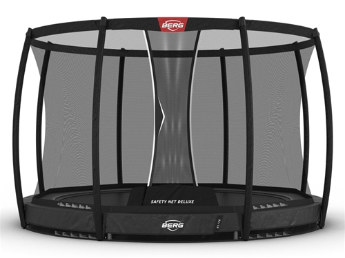 BERG Elite InGround 330 grey + safety net Deluxe