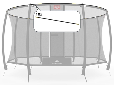 Glasfiberring til Safety net BERG deluxe 330