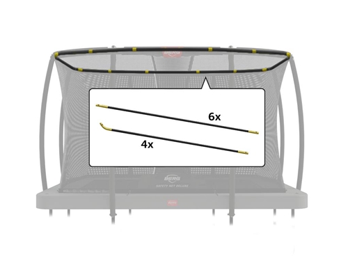 Glasfiberring til Safety net BERG deluxe Ultim 330