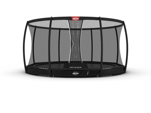 BERG Champion Inground 430 black + Safety net Deluxe