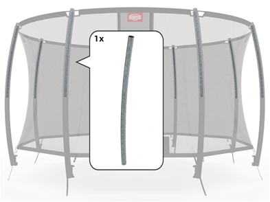 Stolp 38mm (toprør) Delux. sikkerhedsnet BERG