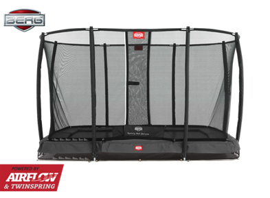 BERG Ultim Champion Inground 330 Grey + Safety net Deluxe