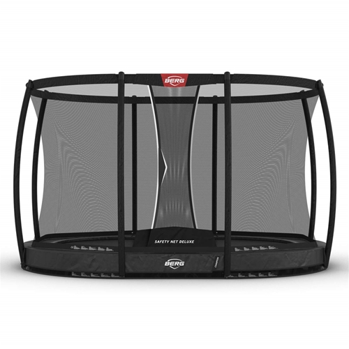 BERG Grand-Champion inground 350 grey + Safety net Deluxe