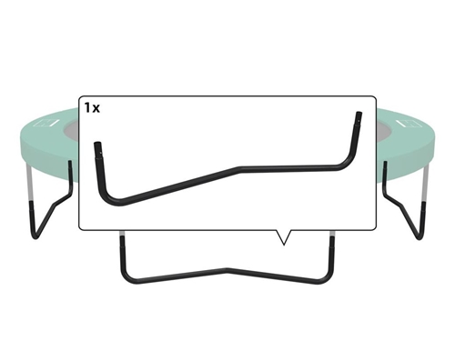 fod til trampolin BERG Champion Ø430(sort)