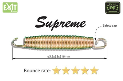 trampolin fjedre Exit Supreme 215mm  10 stk.