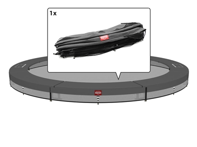 Kantpude BERG Champion 430 Inground Grey