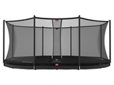 BERG Grand Favorit inground 520 black + Safety net Comfort