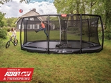 BERG Grand Champion inground 520 black + Safety net Deluxe XL