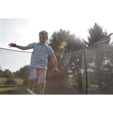 EXIT Silhouette 244 (8ft) ground trampolin Lime + safetynet