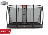 BERG Ultim Champion Inground 330 Grey + Safety net Deluxe