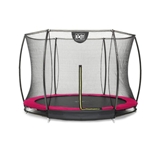 EXIT Silhouette 427 (14ft) ground trampolin Pink + safetynet
