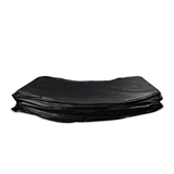 Kantpude til trampolin Exit Silhouette 244x366 Black