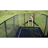 EXIT PeakPro trampoline 244x427cm - black