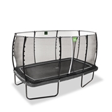 EXIT Allure trampolin 244x427cm. black  + Safetynet 