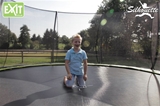EXIT Silhouette 305 (10ft) ground trampolin Black + safetynet